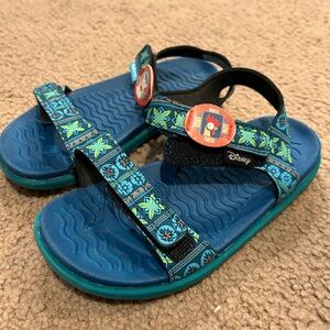 Native Blue Moana themed Kids Sandals size C12